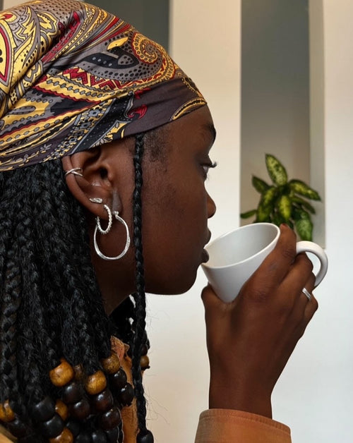 Boho Ohrringe | handgemacht auf Bali | Handmade in Bali | Sterlingsilber - wasserfest | VERLAN Jewellery | Fairfashion | Verspielte eingedrehte Hoops perfekt auch als Geschenk