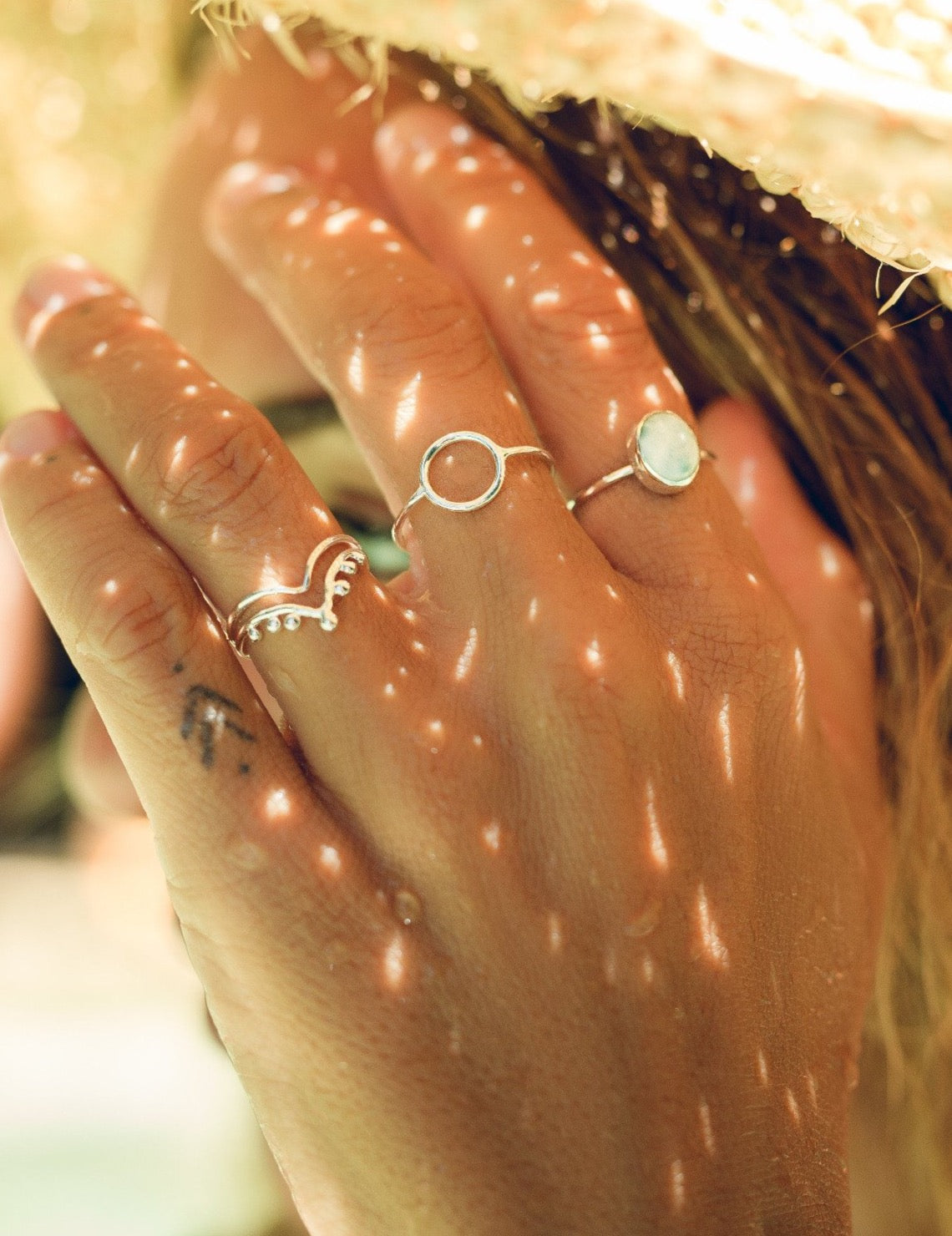 Handmade with love | VERLAN Jewellery | Fairfashion | Handgemachte Ringe im Boho Look aus Bali | Fair und nachhaltig handgefertigter Schmuck | Bali Tales | Sterlingsilber | Travel Feelings | Silberschmuck | Karma Ring