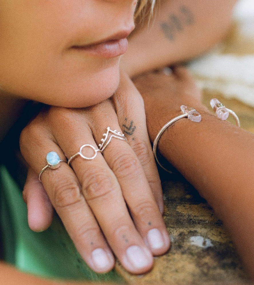 Handmade with love | VERLAN Jewellery | Fairfashion | Handgemachte Ringe im Boho Look aus Bali | Fair und nachhaltig handgefertigter Schmuck | Bali Tales | Sterlingsilber | Travel Feelings | Silberschmuck | Karma Ring