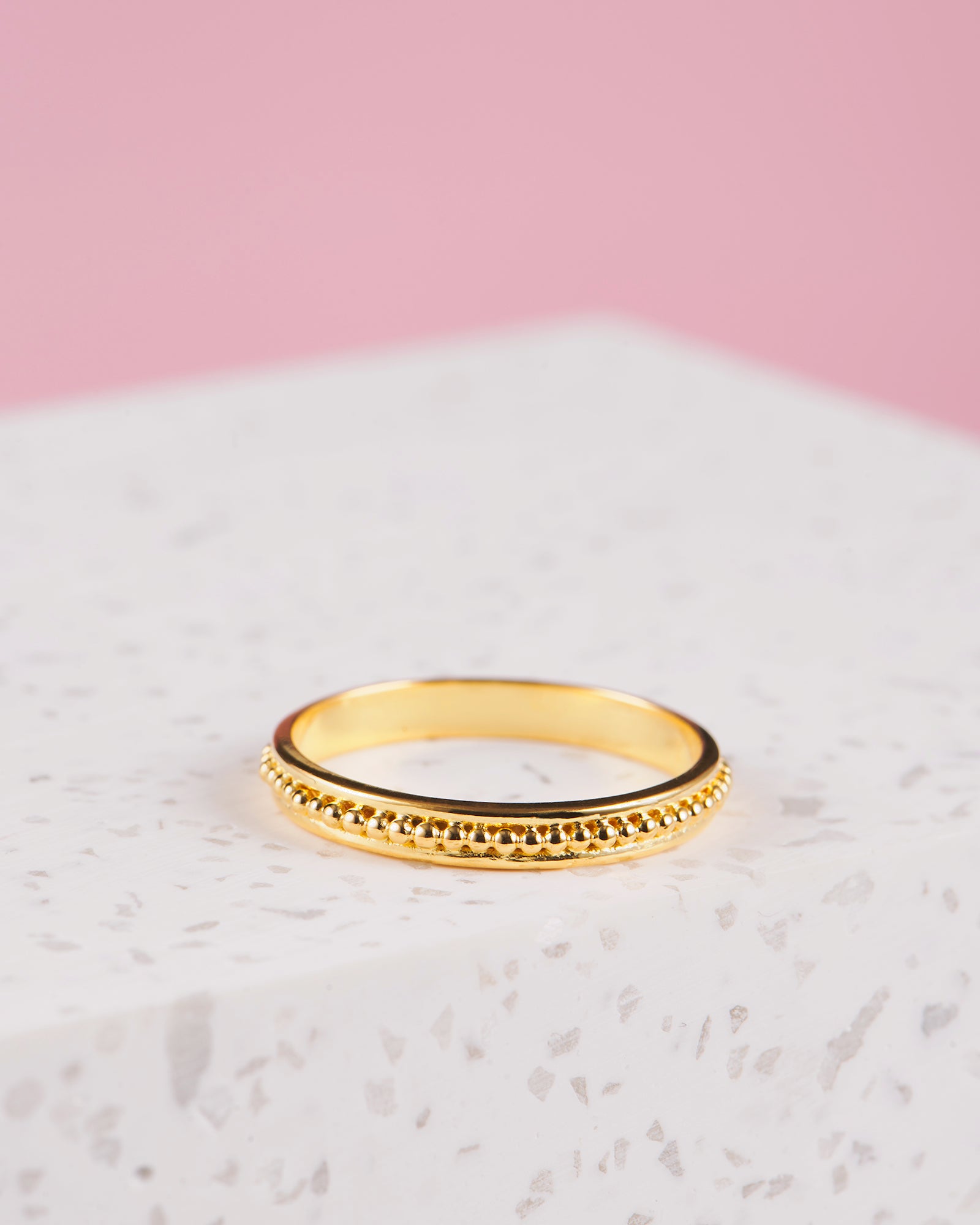 Bali Schmuck| VERLAN Jewellery | Fairfashion | Handgemachte Ringe im Boho Look aus Bali | Single Fin Ring mit Perlen | Wunderschön und mit viel Liebe angefertigt